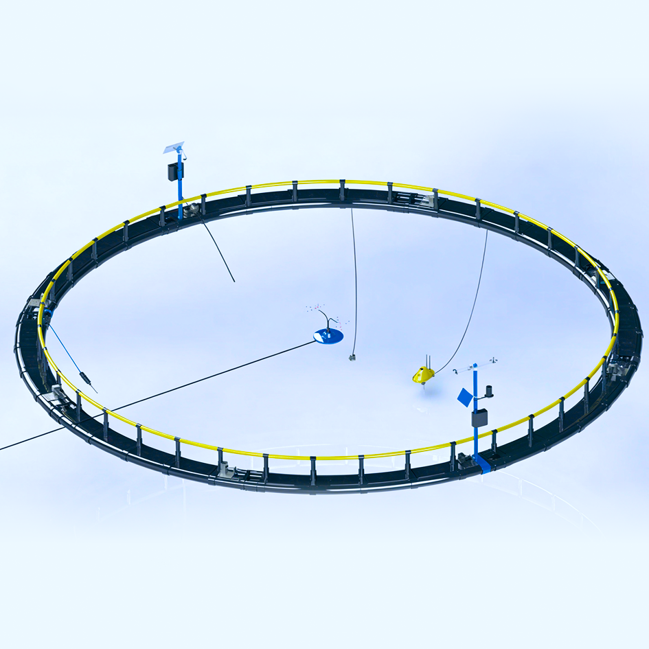 Patented wave-resistant net cage body