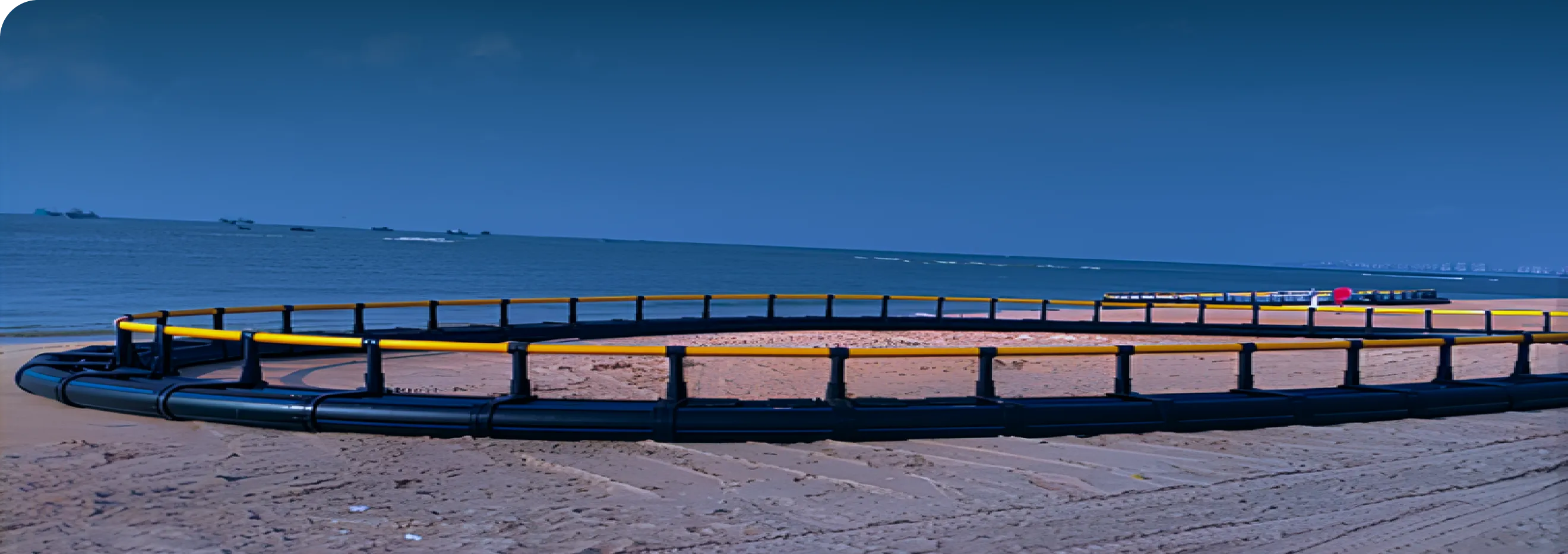 Offshore Wind- and Wave-Resistant Aquaculture Plan